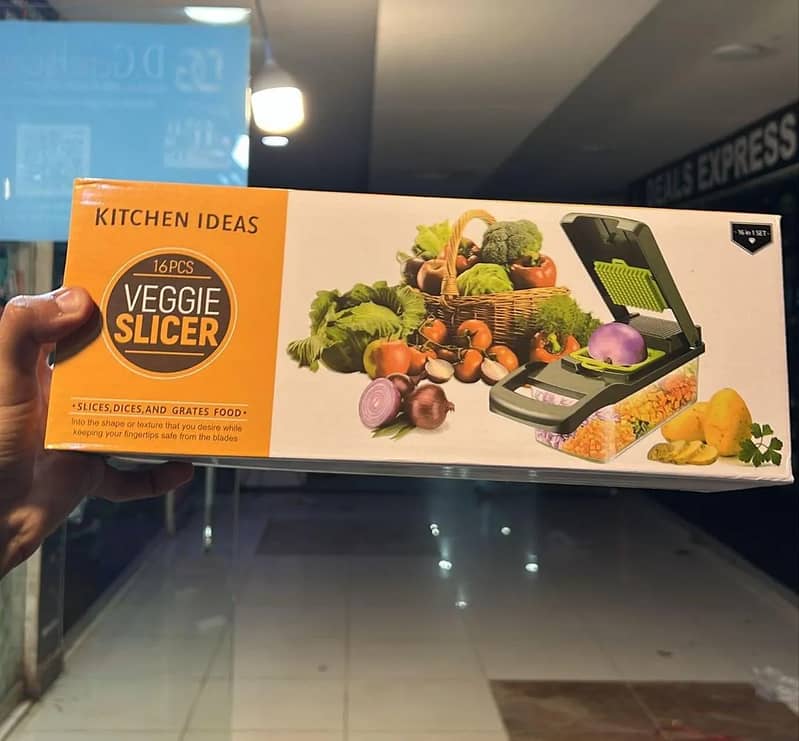 Multi Function Vegetable & fruit chopper 10