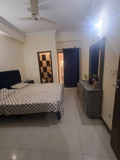 Two bed furnished apartment available for rent in Islamabad markez
