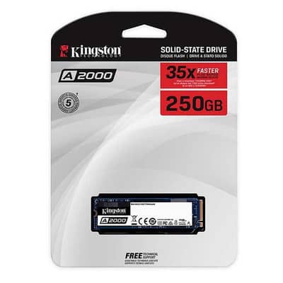 Kingston A2000 250gb NVME gen 3 ssd