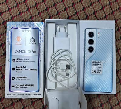 tecno camon 40 pro 8+8 GB 256GB
