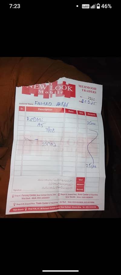 Aoa Argent sale 4 128 All ok 1 year Warranty 10 din pahle liya