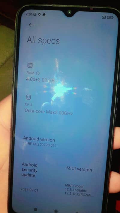 REDMI 10A 4+2"/ 128GB PTA APPROVE WITH BOX