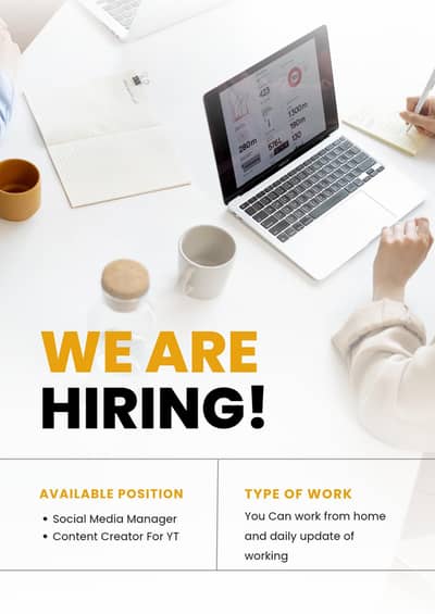 Social media manager and content creator