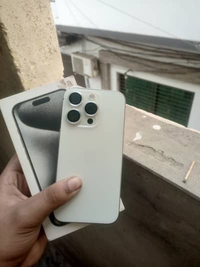 I Phone 15 Pro 128GB Non Pta (JV) with Box Location okara