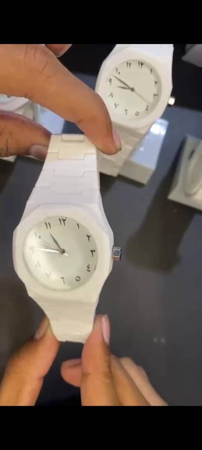 Stylish White Watch – Premium Quality | Cash on Delivery