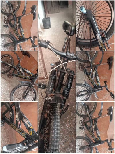 Sport cycle black colour jumper sit in used Sirf 8,000