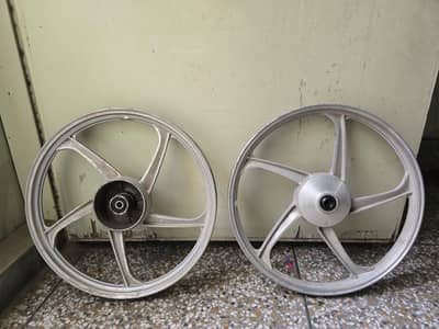 Motorcyle Aly Rim New Condition Original United Company 70 CC