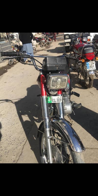 Honda CG 125 /2007     Double parts / Down and Up model