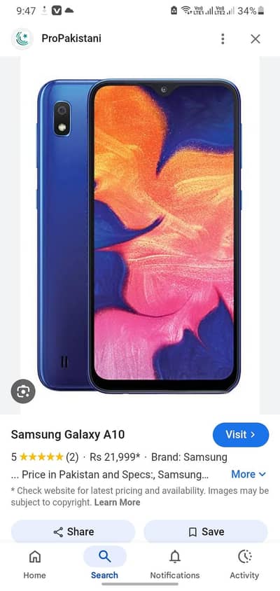 samsung A10
