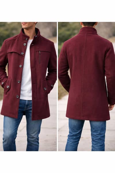 Premium Men & Women Winter Long Coat – Imported Quality