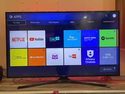 Samsung smart tv with 4k ulta HD (2160p)