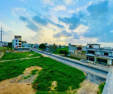 Chance Deal 120 Square Yards Next To Corner West Open Plot On Reasonable Rates