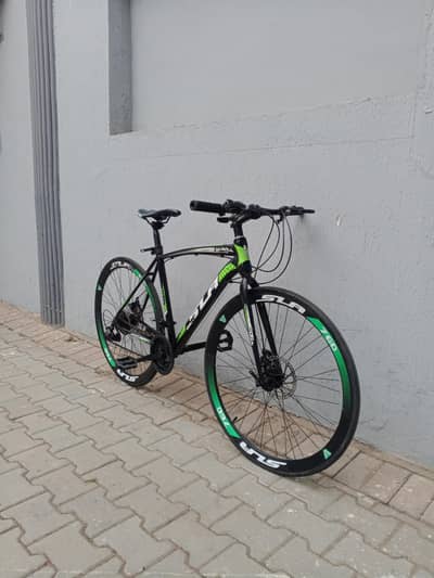 imported road bike