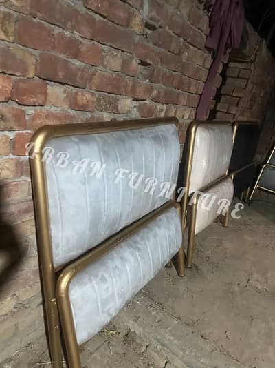 Iron bed//iron dressing side table//Double bed//single bed//Furniture