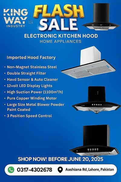 Kitchen Hoods – Factory Rate | Premium Exhaust System