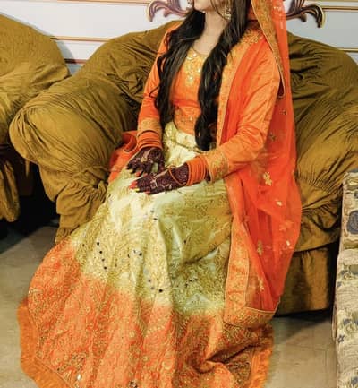 Mehndi dress