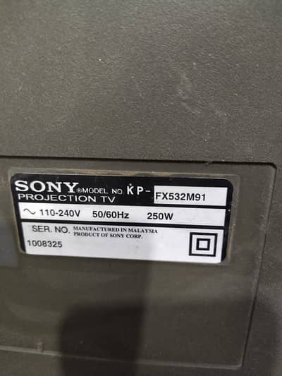 Sony plasma