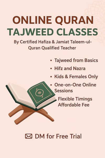 Online Quran Tajweed Classes