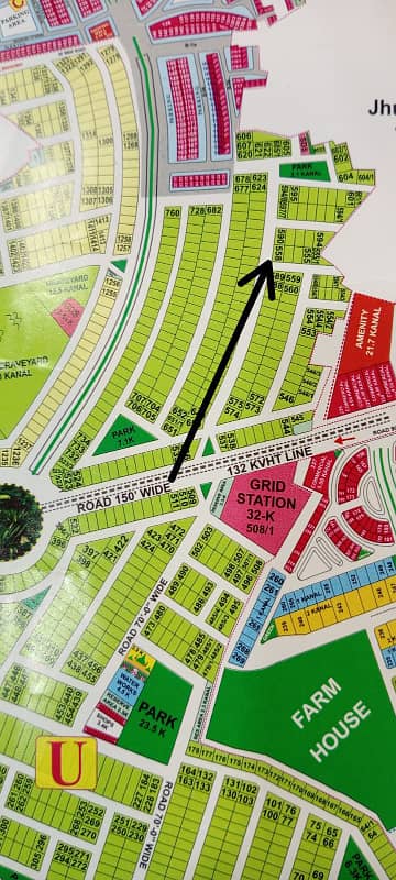 Corner 01 Kanal Plot U Block DHA Phase 8