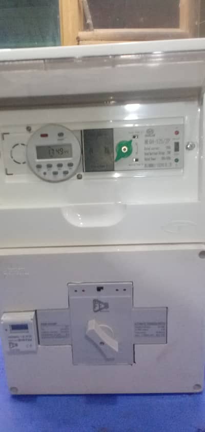 Solar ATS auto transfer switch for solar to wapda & wapda to solar