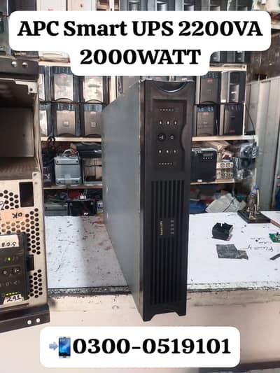 APC UPS 2200VA 2000WATT Pure Sine Wave Ready Stock Available Lahore