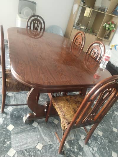 wood dining table