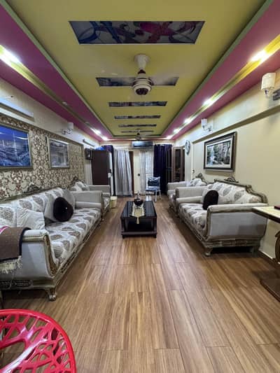 3 Bed DD Very Well Maintained Apartment For Sale In Muslimabad