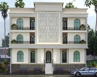 4 Bedrooms Attached Bath Drawing Lounge Ground Floor With Parking