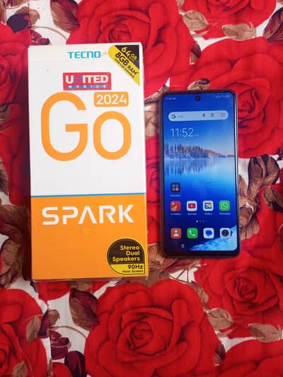 Tecno Spark Go 2024 with Box Official PTA Approved