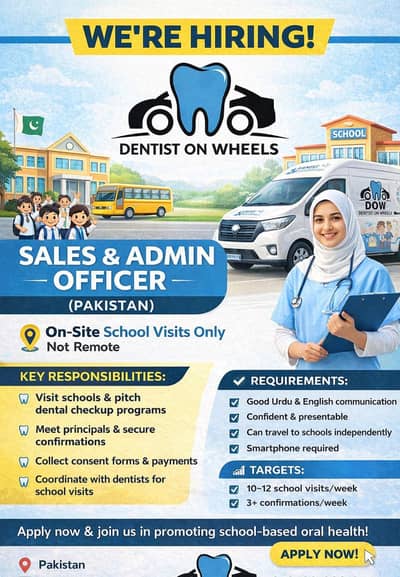 Sales & Admin Officer Jobs || Male Jobs || Jobs In Lahore