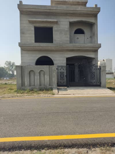 5 Marla Grey Structure Double unit House Available For Sale