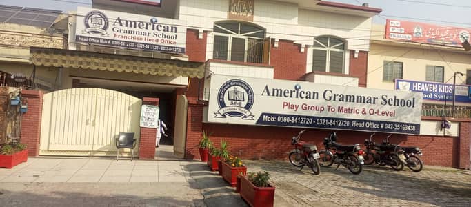 Furnished Building of a school is availble for academy