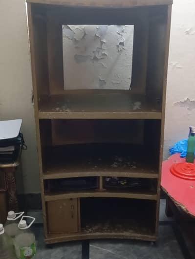 TV trolley with cabin's