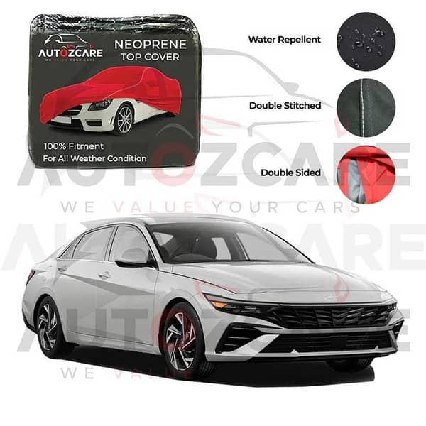 Hyundai Elantra EV Neoprene Top Cover - Model 2024-2025
