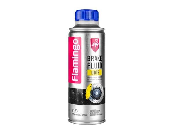 Flamingo Brake Fluid DOT 3 250ml – High Performance Hydraulic Brake & Clutch Fluid