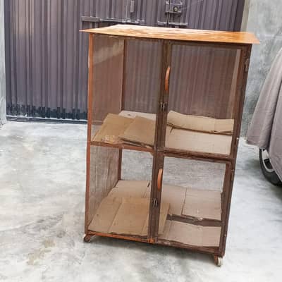 iron  hen  cage  double story