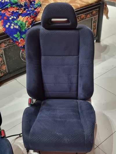 honda civic ribbon hybrid front seats