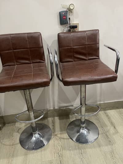 Leather Bar Tools - Kitchen Counter Chairs