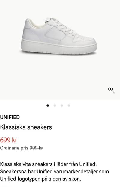 Unified sneakers orignal read ad