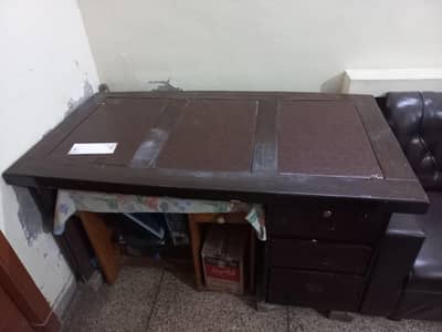 Office Table and sofa set