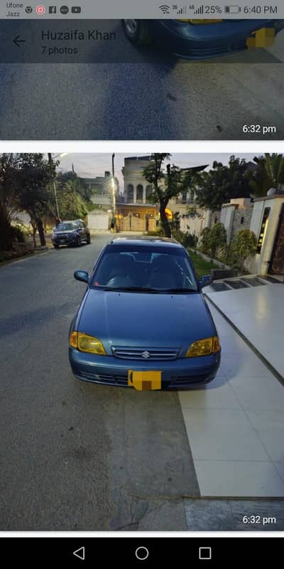 suzuki cultus vxli 2008 model new tyre 2025 new posish led installed