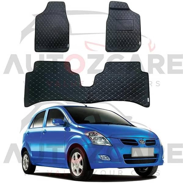 FAW V2 7D Floor Mat ( Flat Style ) 3PCS - Model 2013-2022