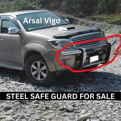 Toyota Hilux Vigo Front Steel Bumper Safeguard / Bull Bar