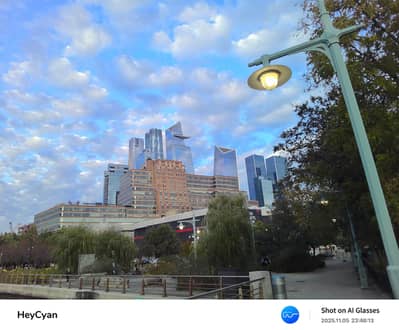 Smart AI glasses high quality camera