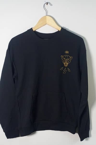 sinsay Unisex Teenage Terry Sweatshirt Kangaroo Pocket