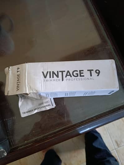 vintage t9 trimmer with all assesories