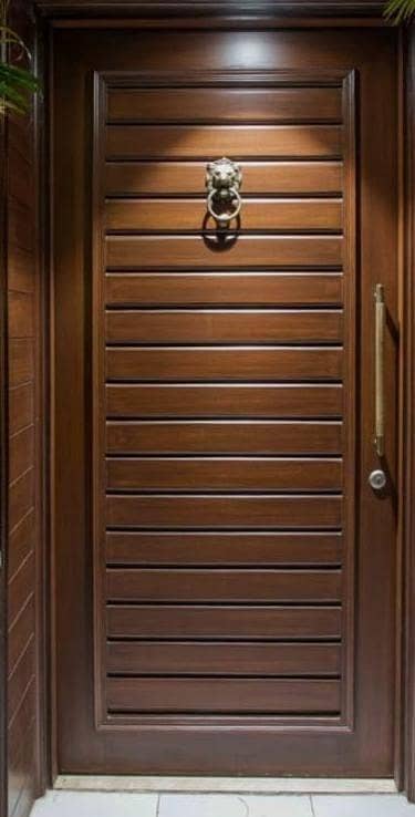 Solid Wood Door-Semi Solid-Engineering-Malaysian Panel /Ash/Fiber Door 10