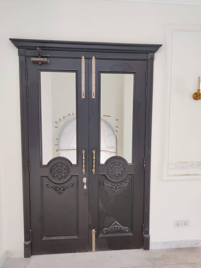 Solid Wood Door-Semi Solid-Engineering-Malaysian Panel /Ash/Fiber Door 15