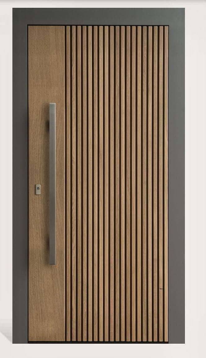 Solid Wood Door-Semi Solid-Engineering-Malaysian Panel /Ash/Fiber Door 17