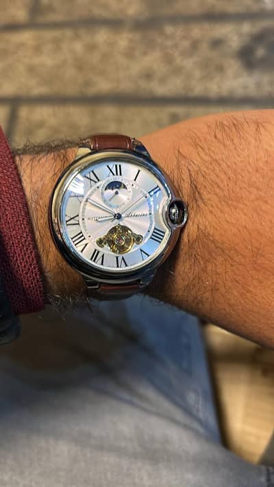 Rolex /Abbacina Automatic skeleton watch